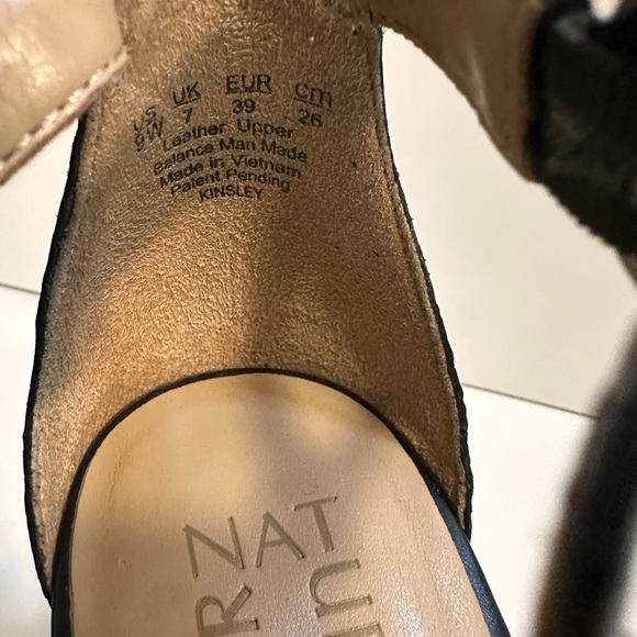 👡 Naturalizer Women's Leah Ankle Strap Heeled Sandal - Size 9W  👡 - Picture 6 of 13